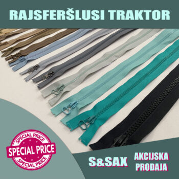 SALE - TRAKTOR ZIPPERS!