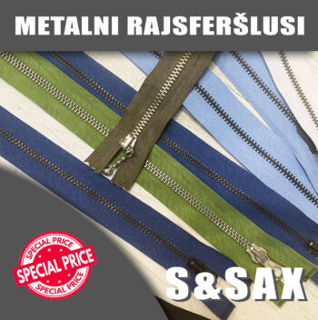 SALE - METAL ZIPPERS!