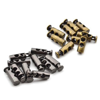 METALLIZED STOPPER AND END